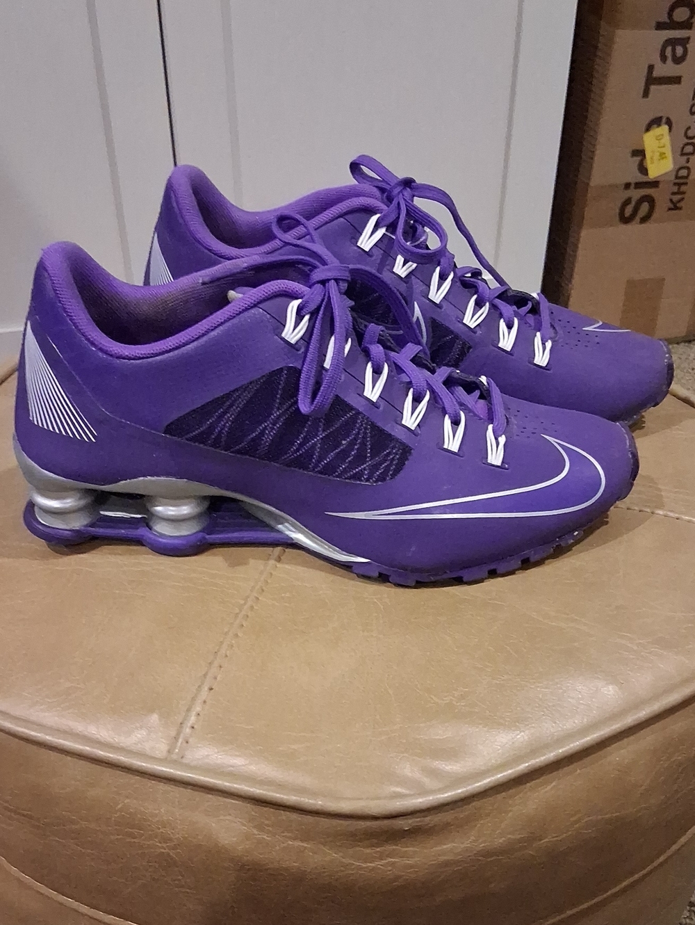 NIKE SHOX SUPERFLY Women’s Purple Athletic Sneakers